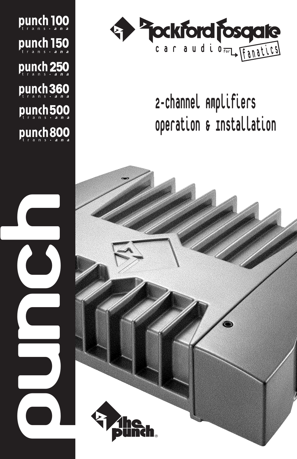 Rockford Fosgate 250 User Manual | 40 pages
