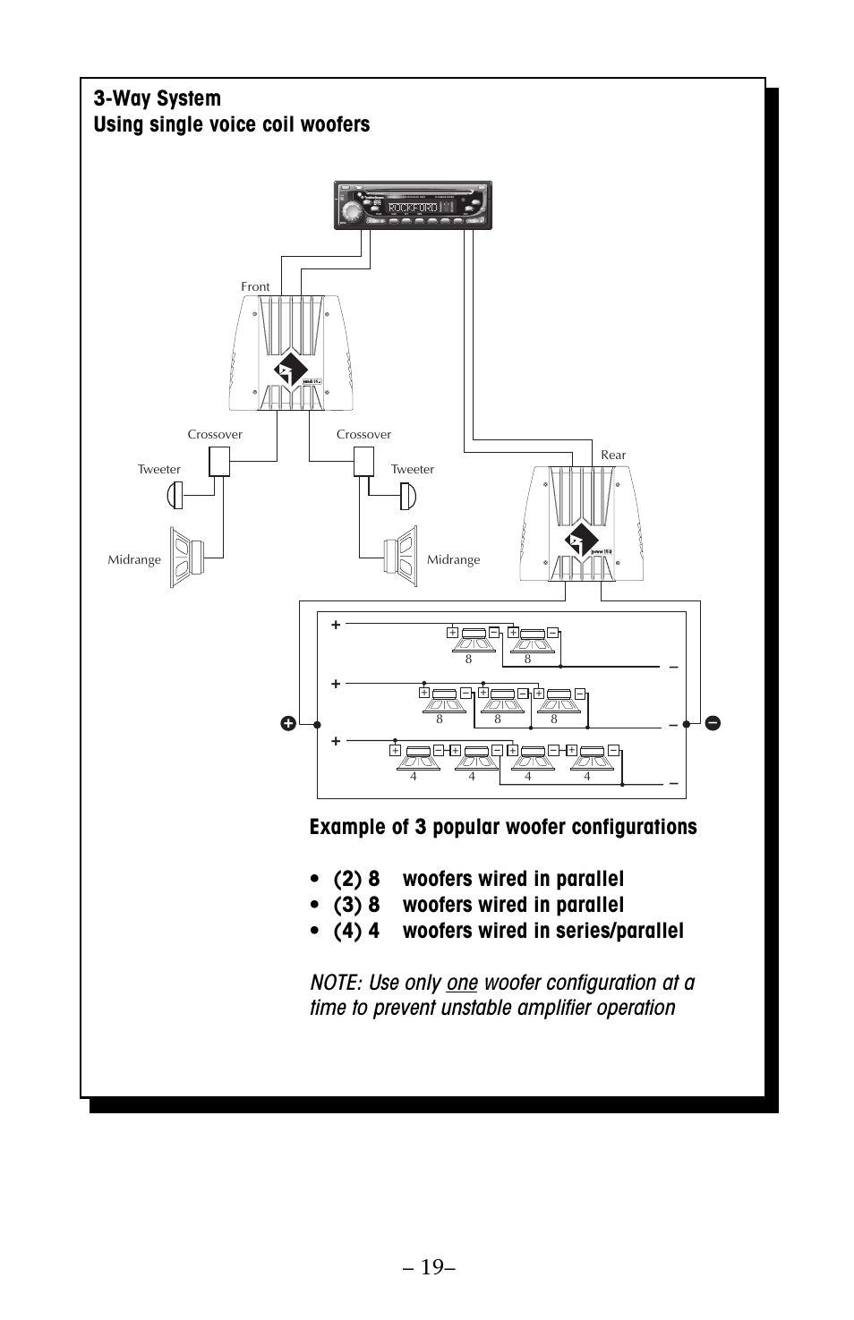 Rockford Fosgate 250 User Manual | Page 24 / 40