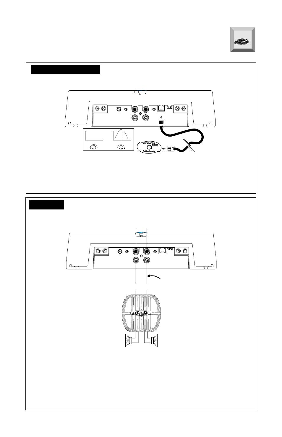 All models, All models remote punch bass pass-thru | Rockford Fosgate Power 250 2-Channel User Manual | Page 30 / 56