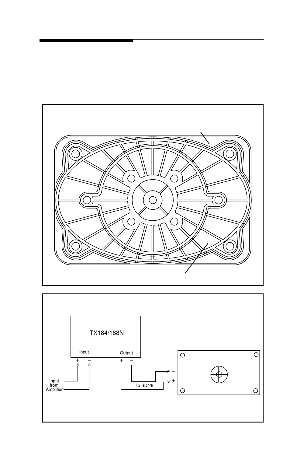 Wiring for sd4/8-x, Sd4-x/sd8-x softdome tweeter | Rockford Fosgate SD8-X User Manual | Page 3 / 4