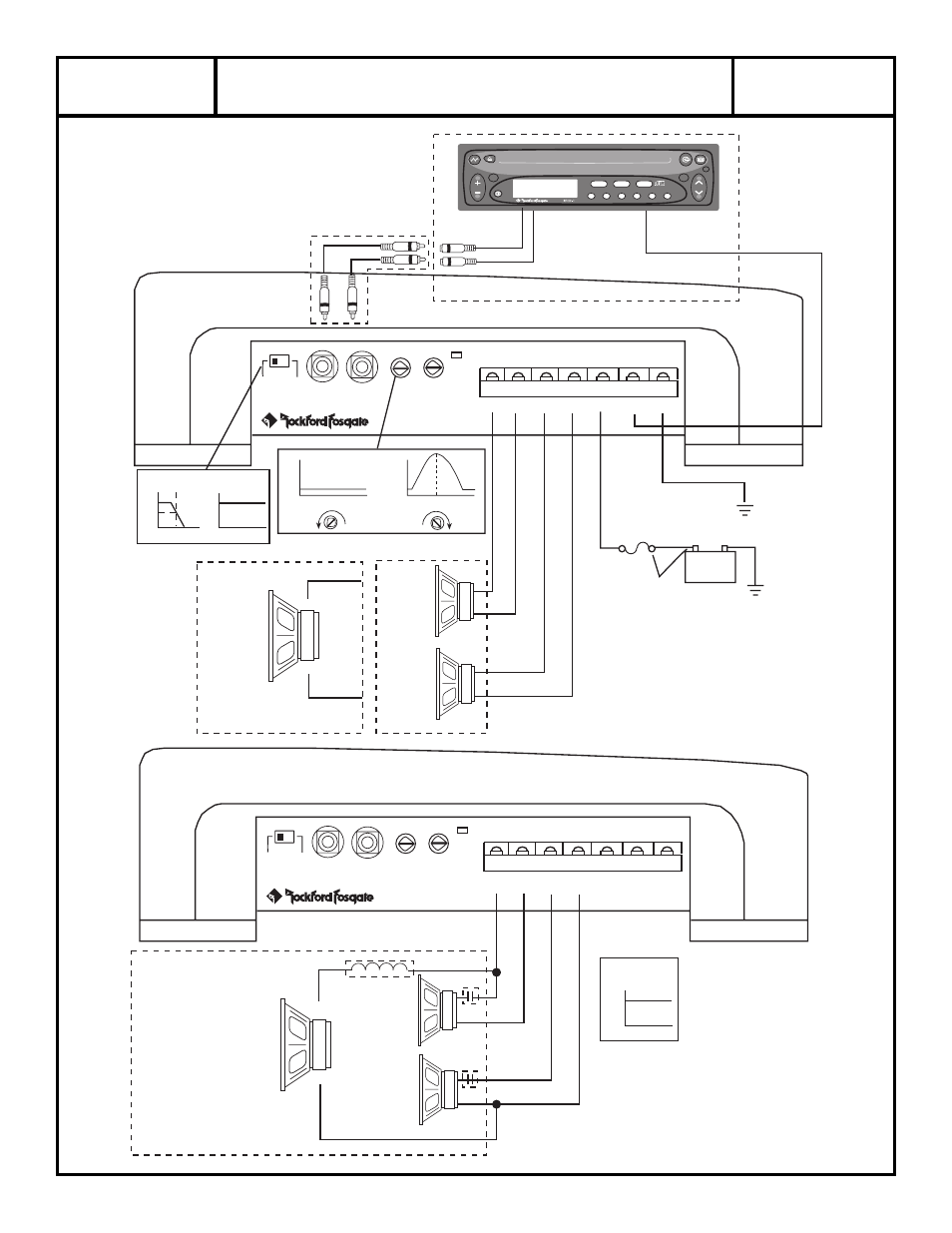 Punch 45.2, Amplificatore di punch a 2 canali – italiano, Istruzinoni di installazione | Rockford Fosgate PUNCH 45.2 User Manual | Page 12 / 16