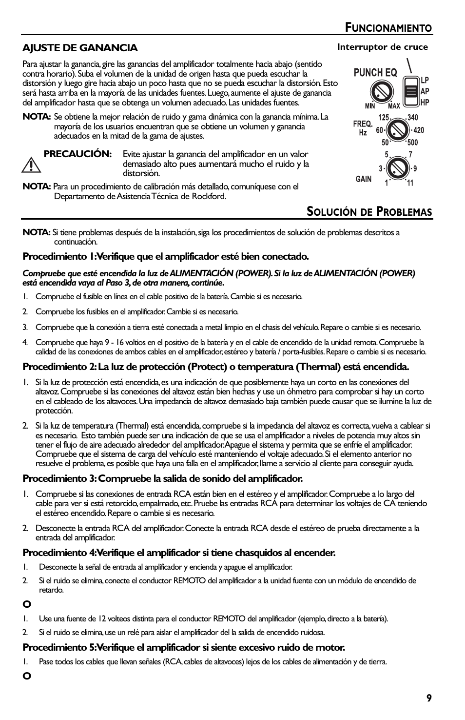 Rockford Fosgate p3002 User Manual | Page 29 / 52