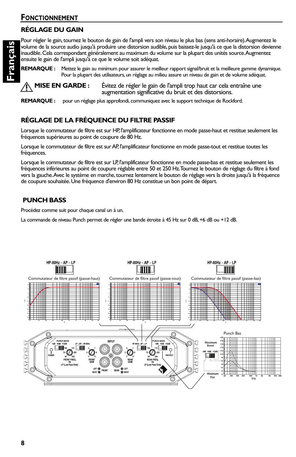 Fra n çais | Rockford Fosgate Prime R300-4 User Manual | Page 18 / 52