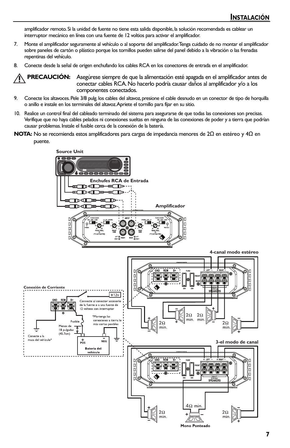 Rockford Fosgate Prime R300-4 User Manual | Page 27 / 52