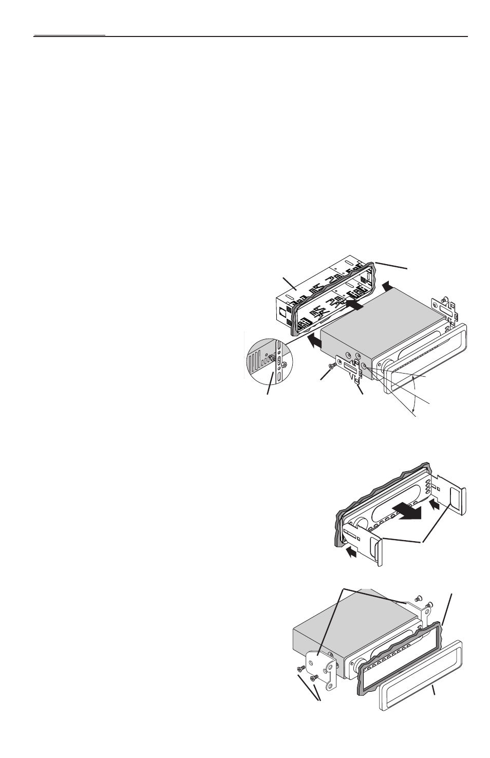 Standard mount | Rockford Fosgate RFX9220M User Manual | Page 6 / 80