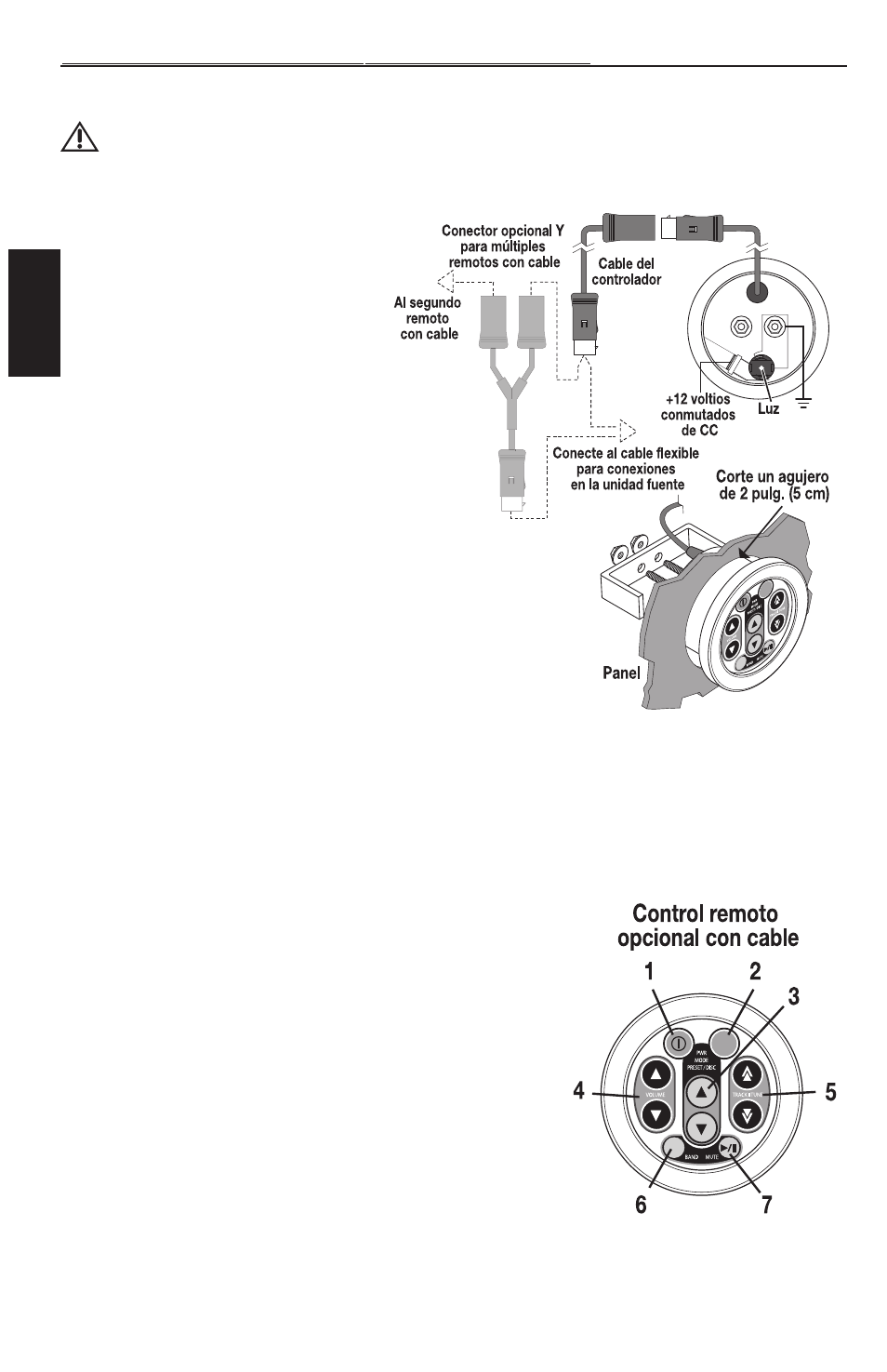 Español | Rockford Fosgate RFX9220M User Manual | Page 70 / 80