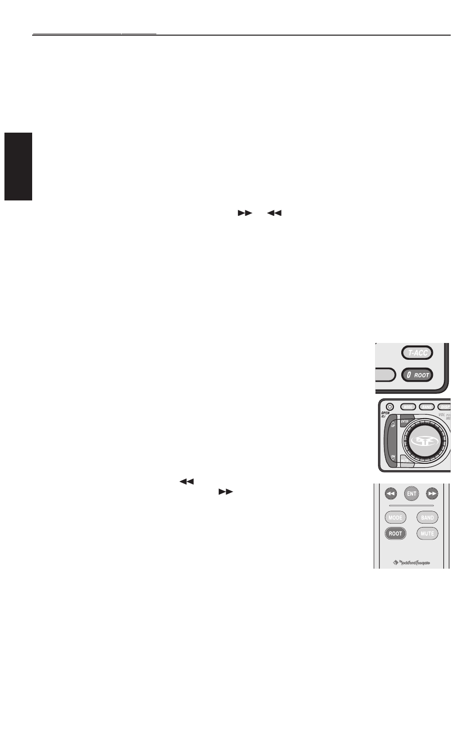 Español, Navegación del directorio mp3 | Rockford Fosgate RFX9220M User Manual | Page 72 / 80