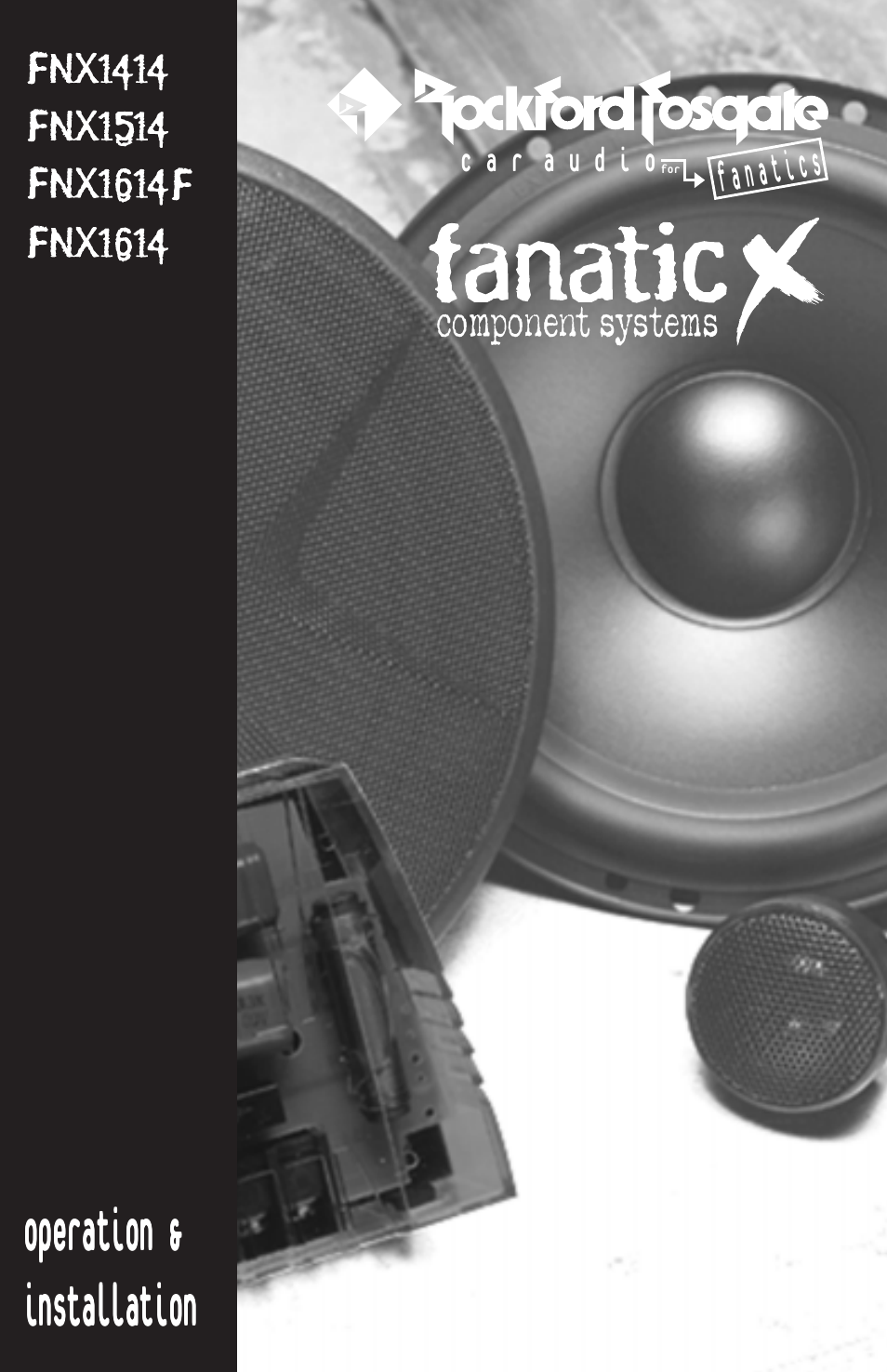 Rockford Fosgate FNX-1406F User Manual | 28 pages