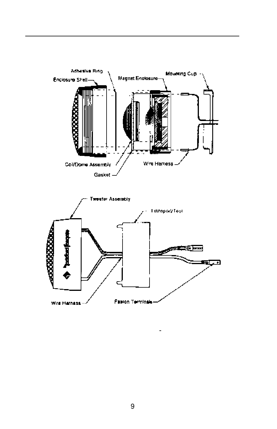 Nd4/nd8 neodymium assembly diagram | Rockford Fosgate ND8-XFM User Manual | Page 12 / 14