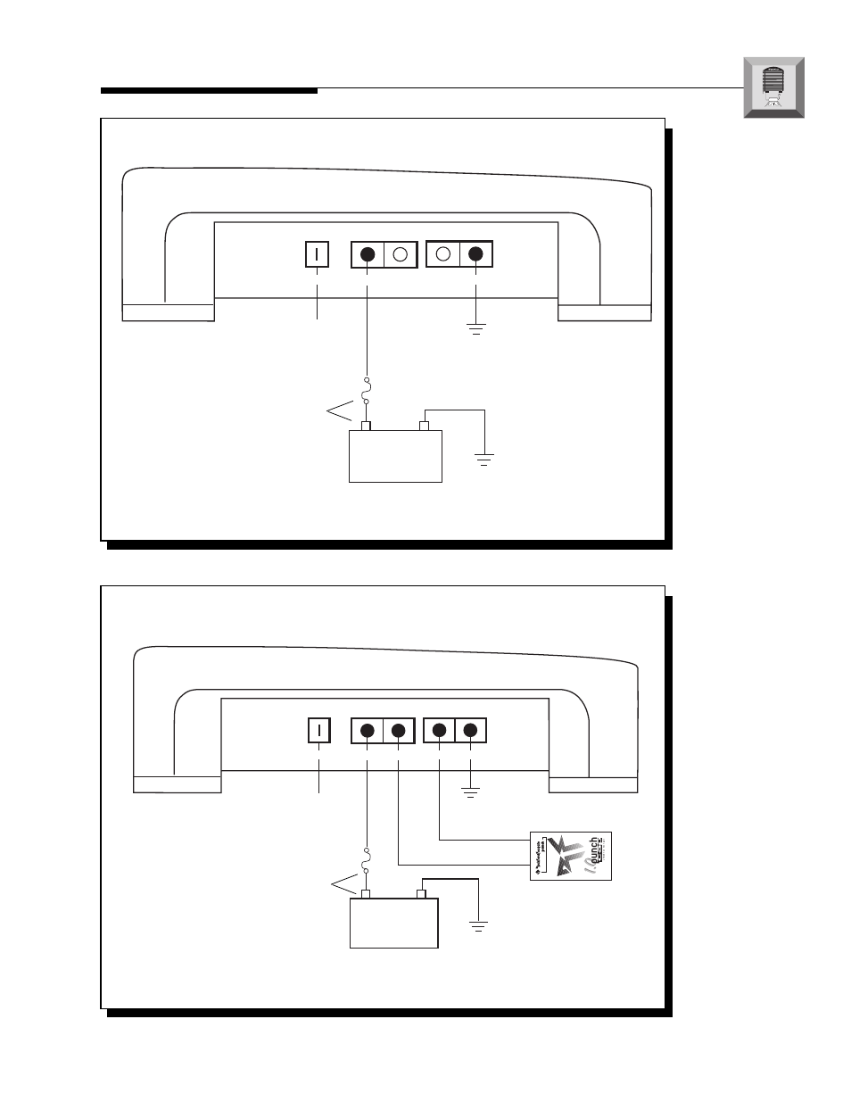 Nstallation, Power connections (option #1), Power connections (option #2) | Rockford Fosgate 250.2 User Manual | Page 29 / 61