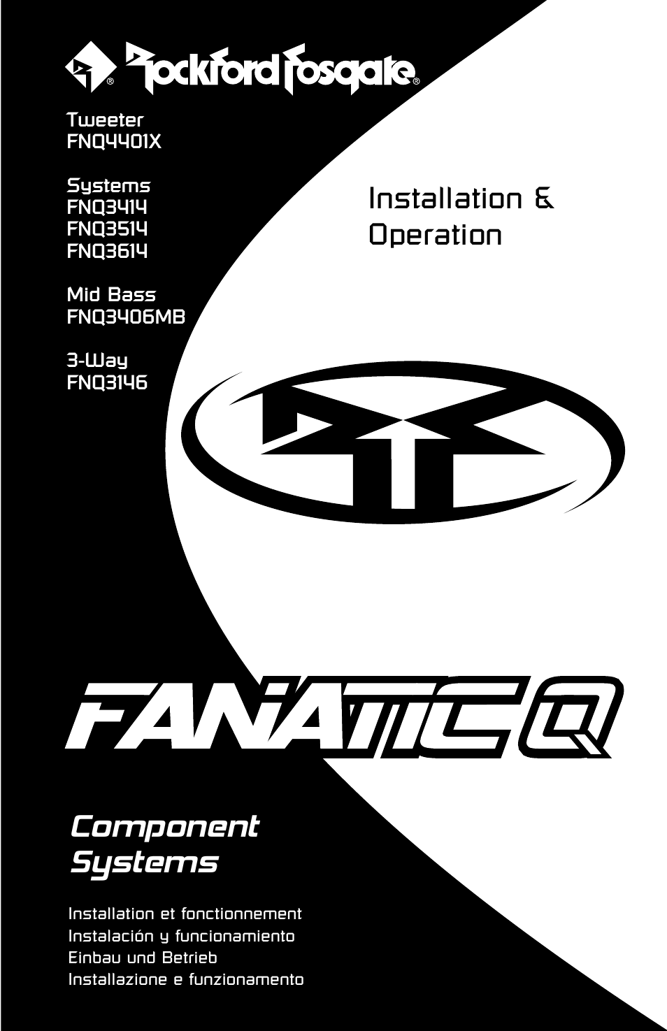 Rockford Fosgate FNQ3514 User Manual | 44 pages
