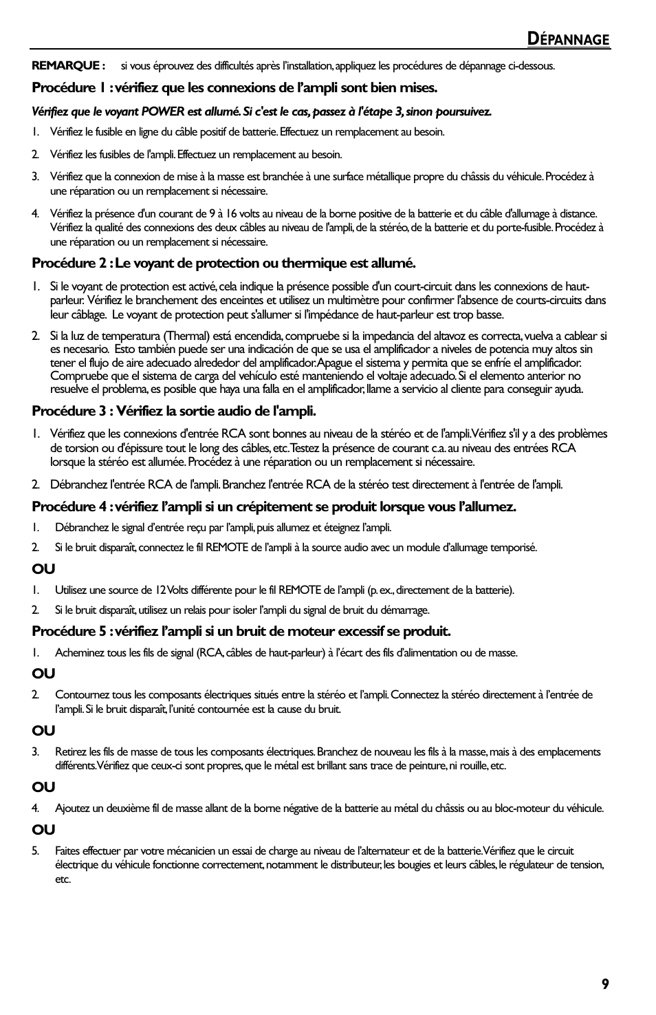 Rockford Fosgate Prime R500-1 User Manual | Page 19 / 52