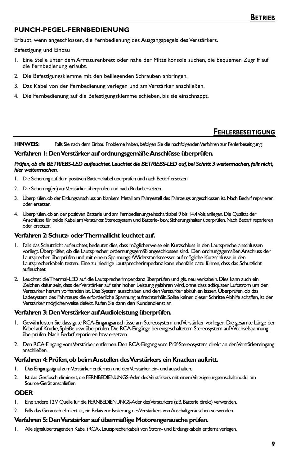 Rockford Fosgate Prime R500-1 User Manual | Page 39 / 52