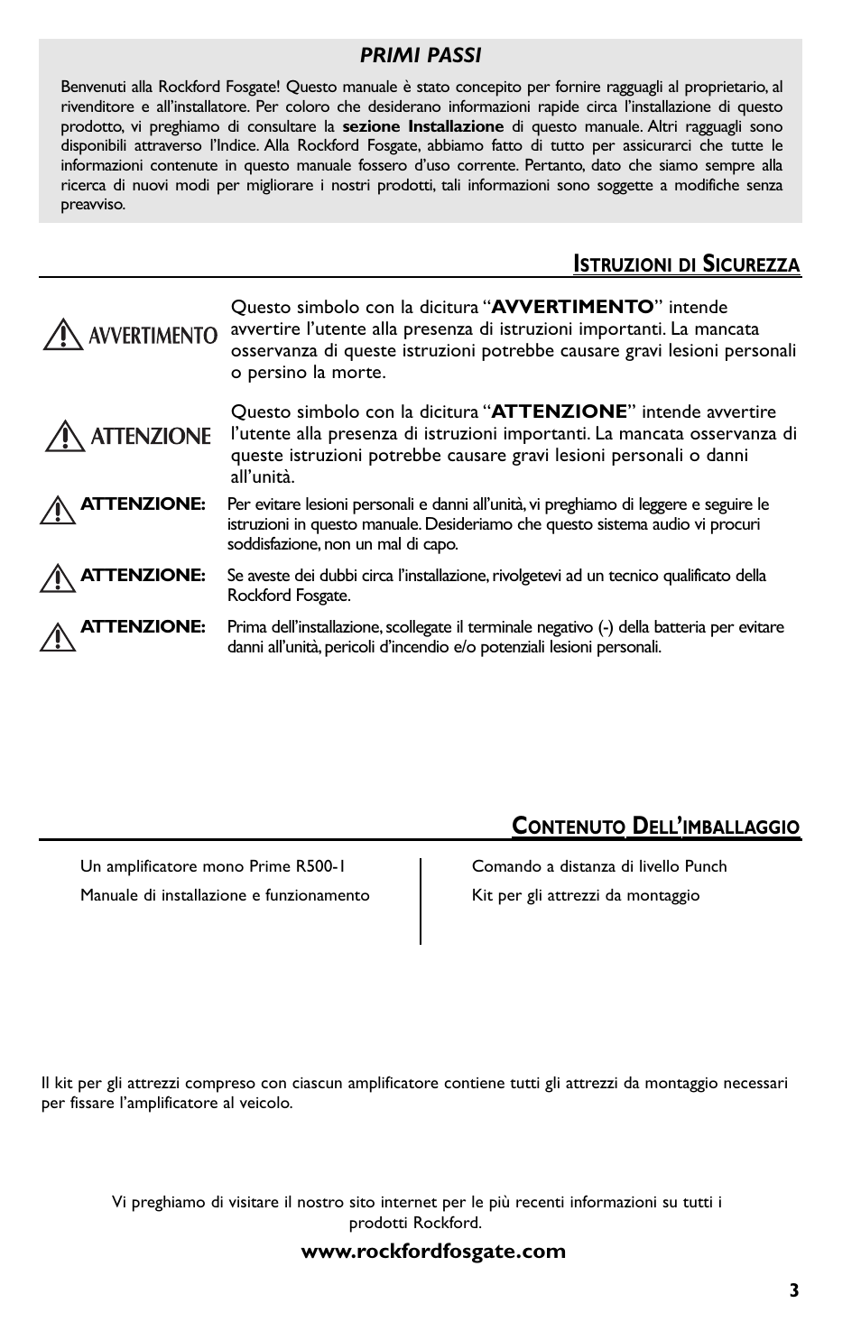 Rockford Fosgate Prime R500-1 User Manual | Page 43 / 52