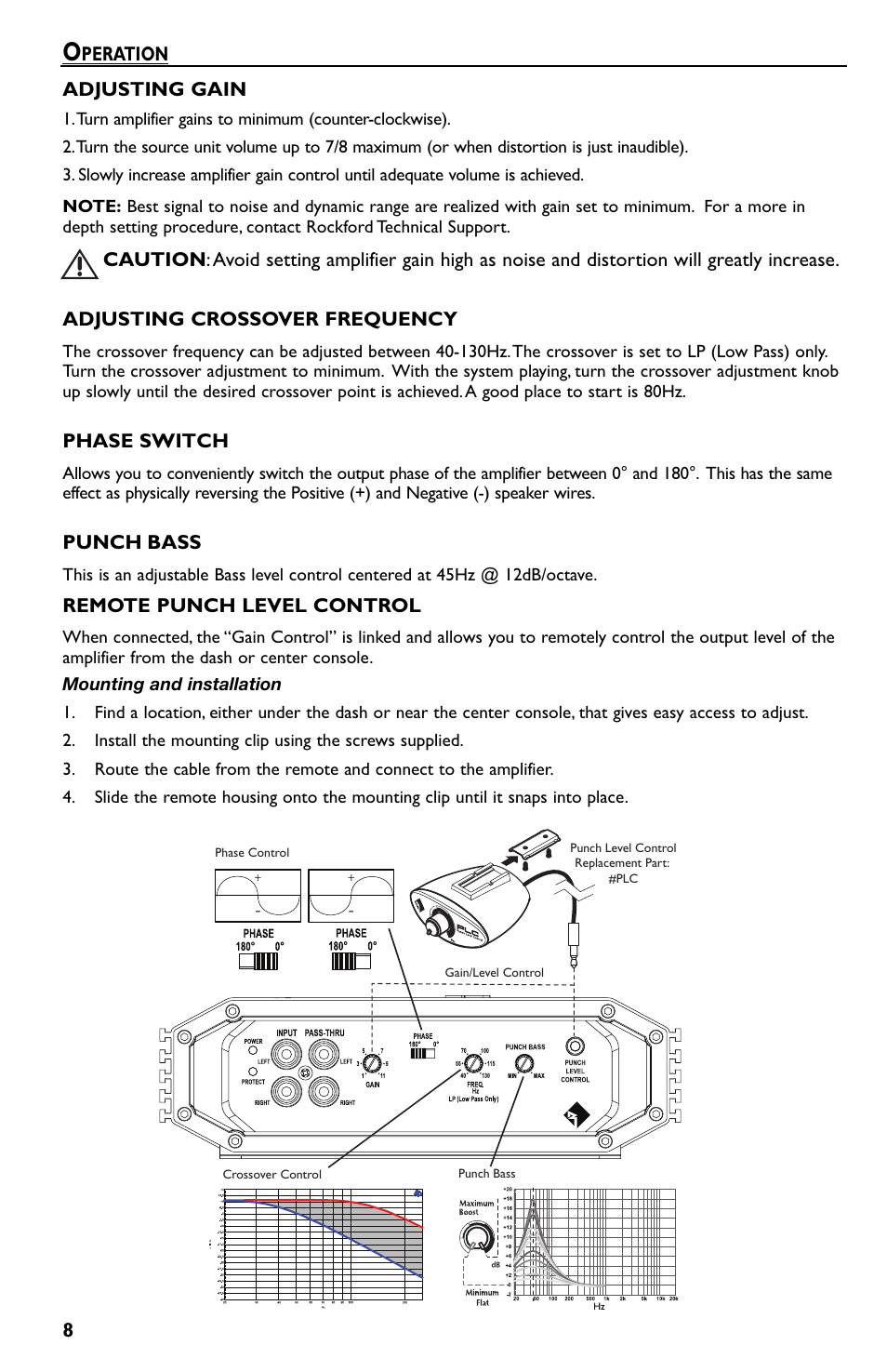 Rockford Fosgate Prime R500-1 User Manual | Page 8 / 52