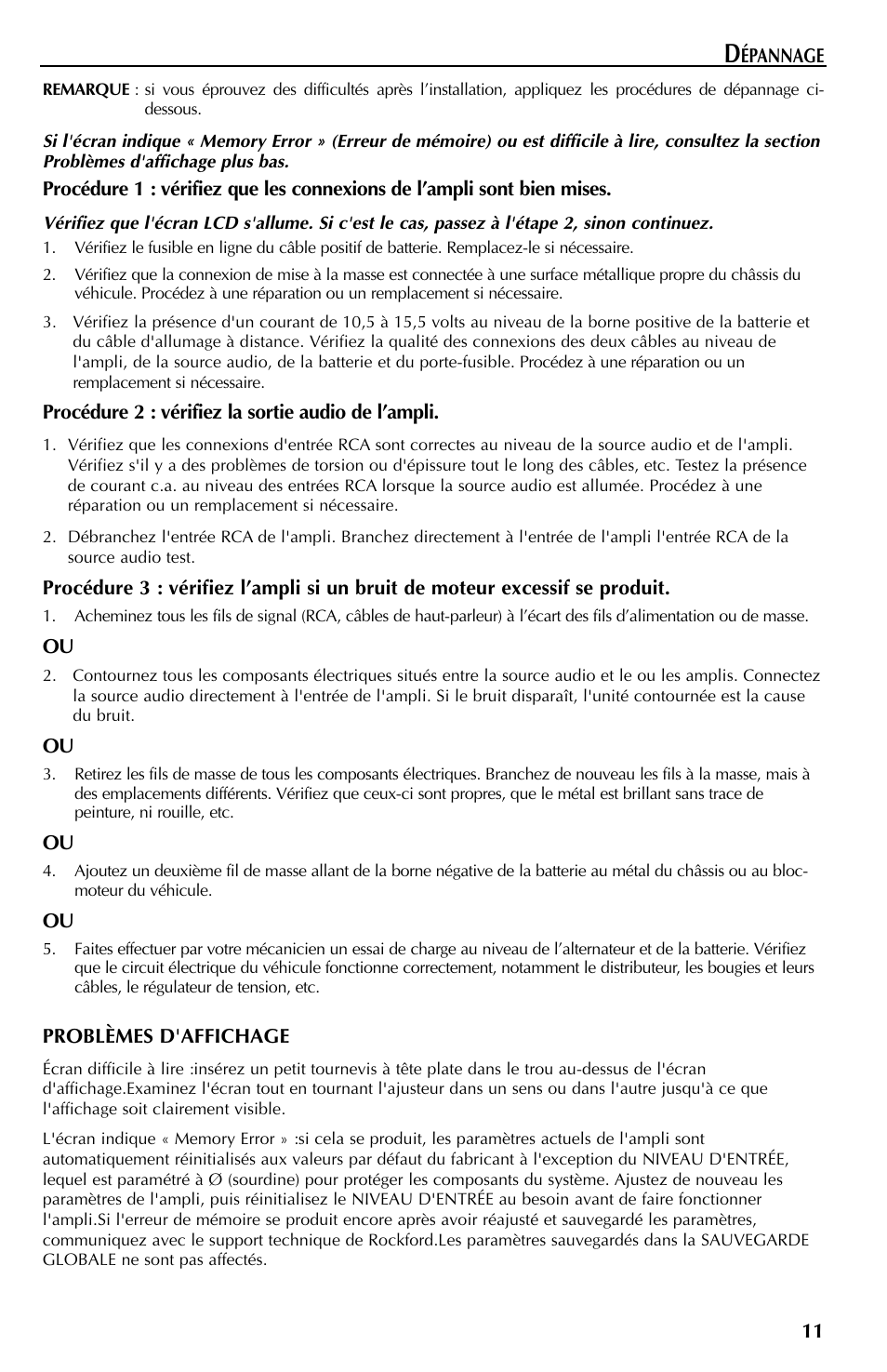Rockford Fosgate FFX3 User Manual | Page 23 / 64