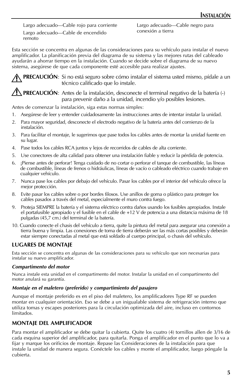 Rockford Fosgate FFX3 User Manual | Page 29 / 64