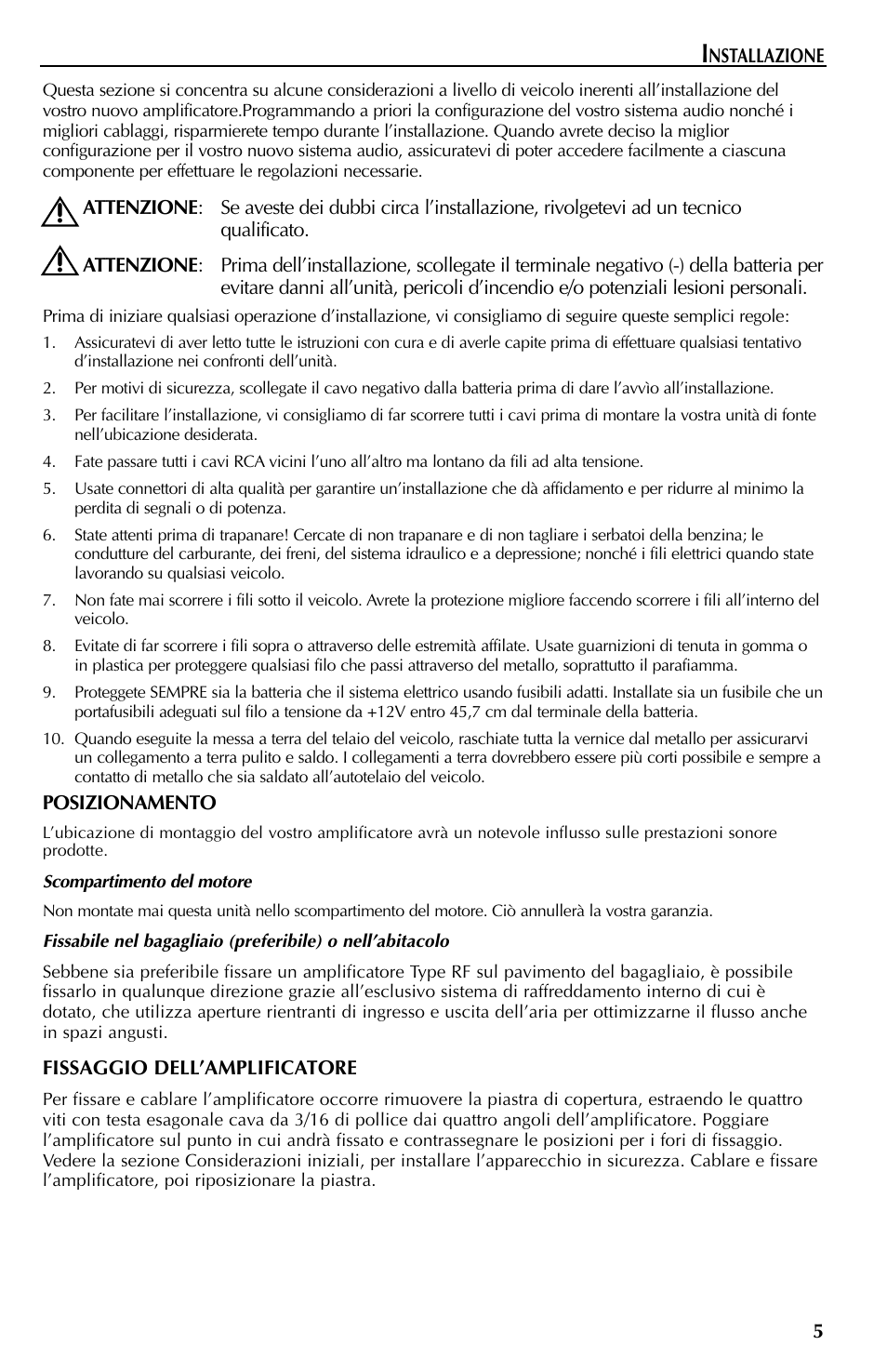 Rockford Fosgate FFX3 User Manual | Page 53 / 64
