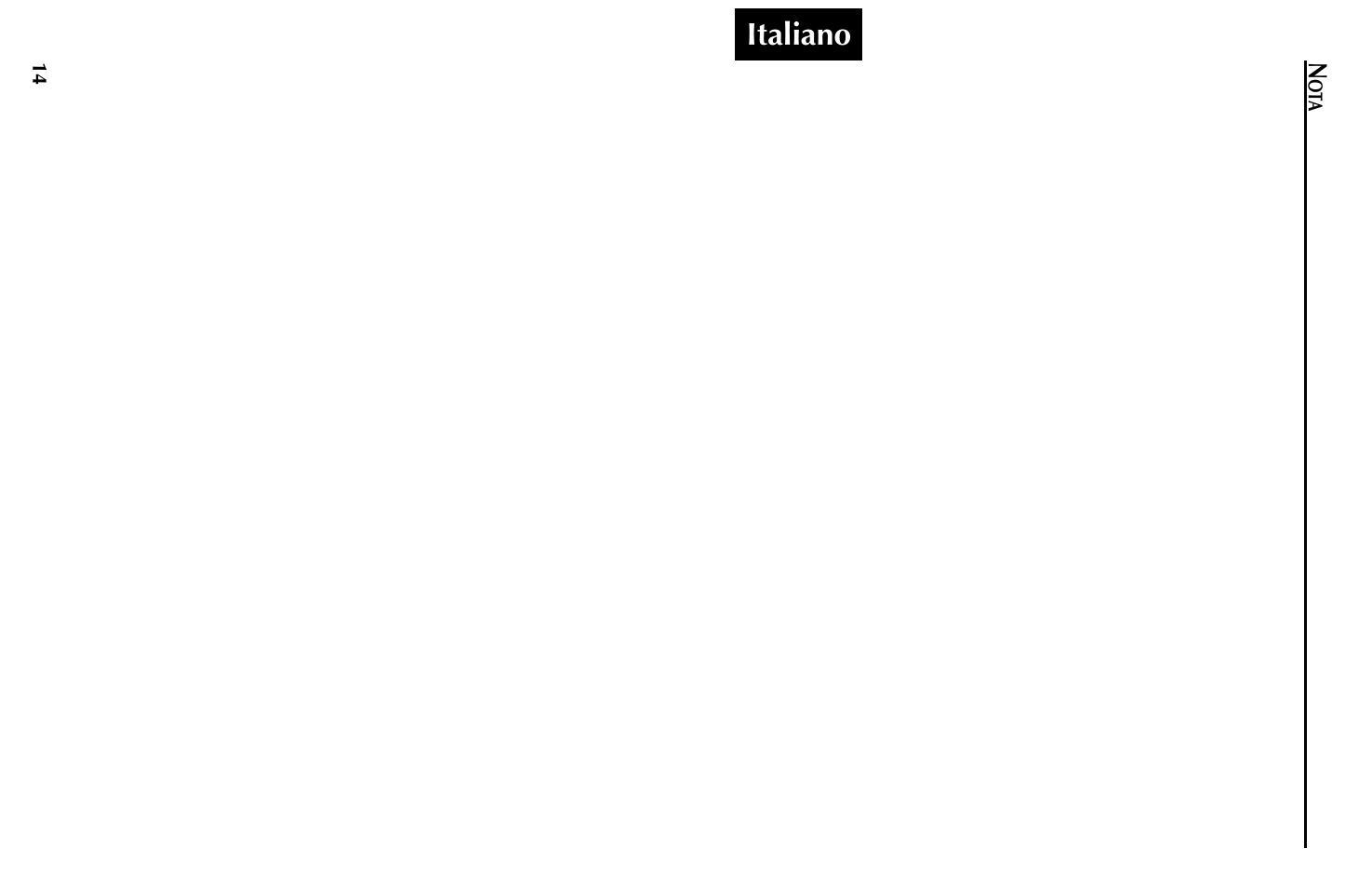 Italiano | Rockford Fosgate FFX3 User Manual | Page 62 / 64
