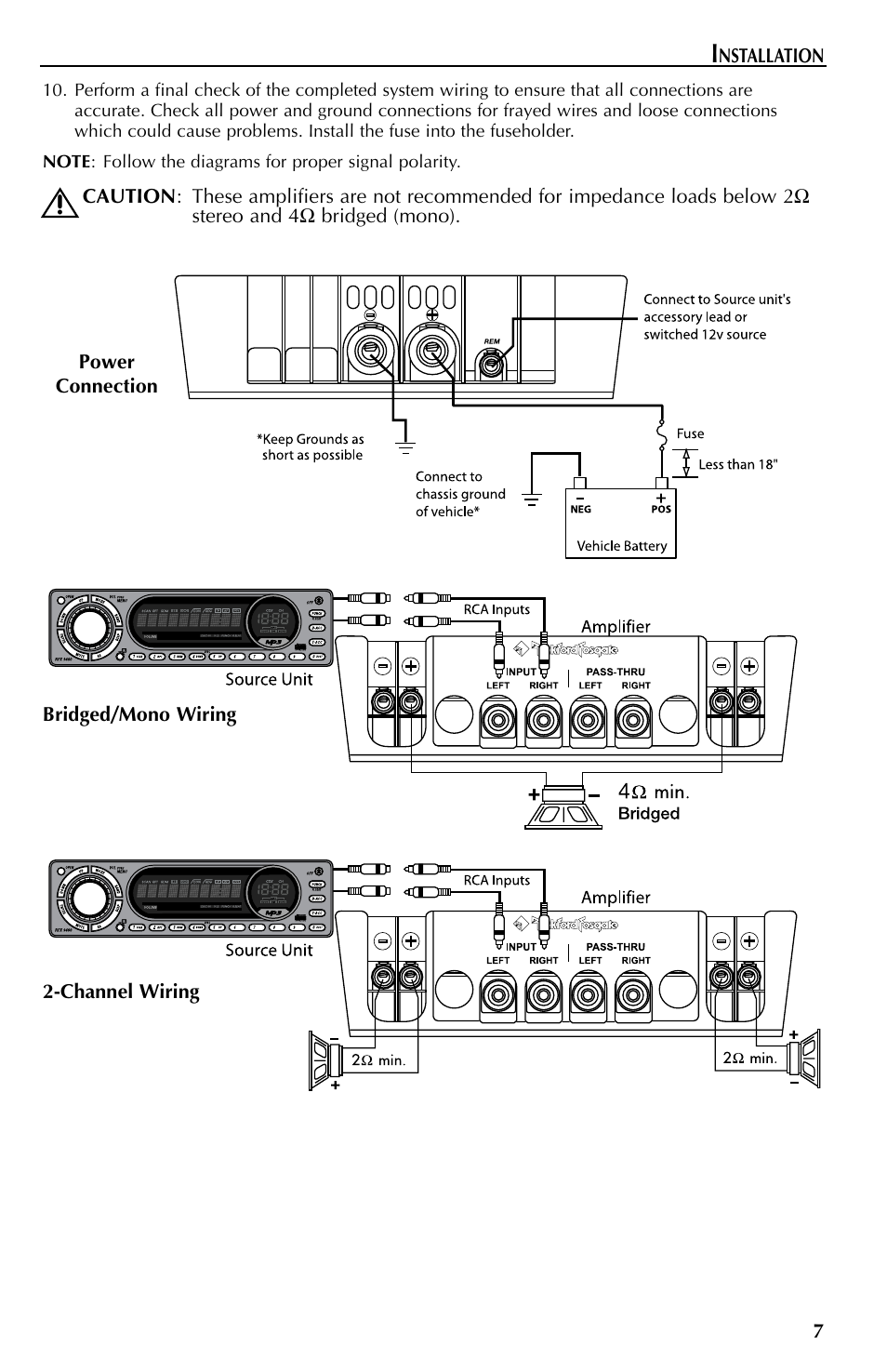 Rockford Fosgate FFX3 User Manual | Page 7 / 64