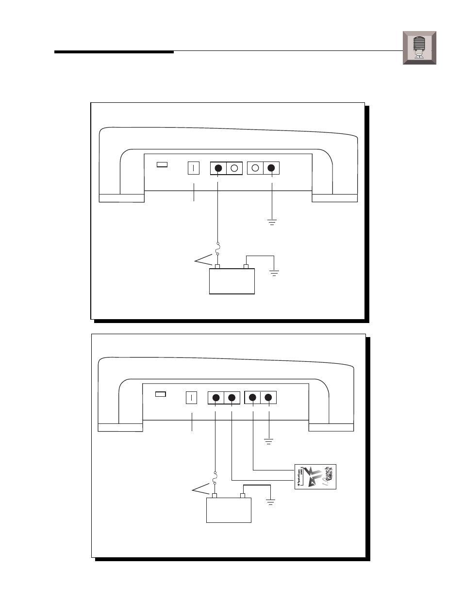 Nstallation, Power connections (option #1) 50, Power connections (option #2) | Rockford Fosgate 50.1 User Manual | Page 19 / 61