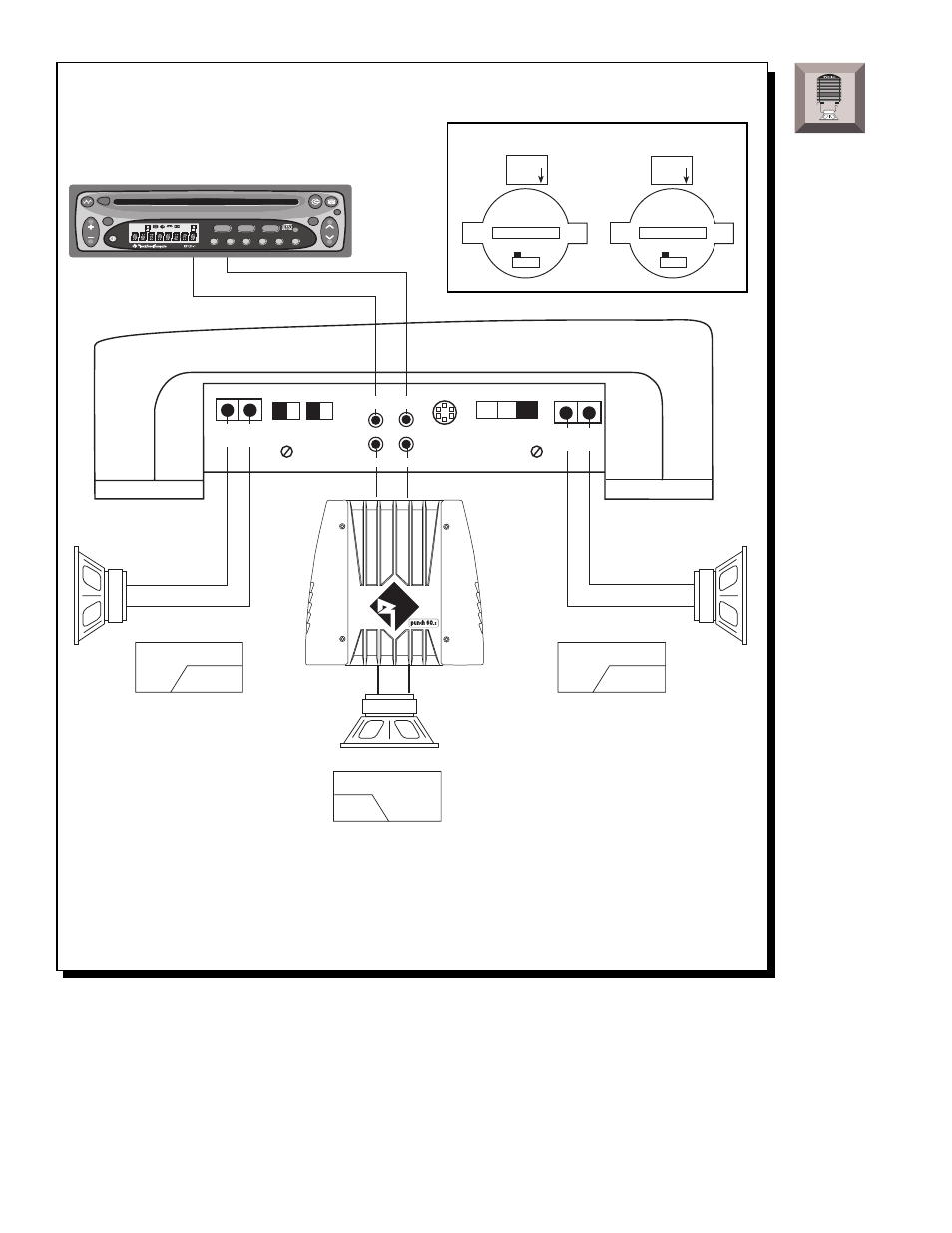 Configure a 12db per octave filter for both the 50, And pass-thru | Rockford Fosgate 50.1 User Manual | Page 24 / 61