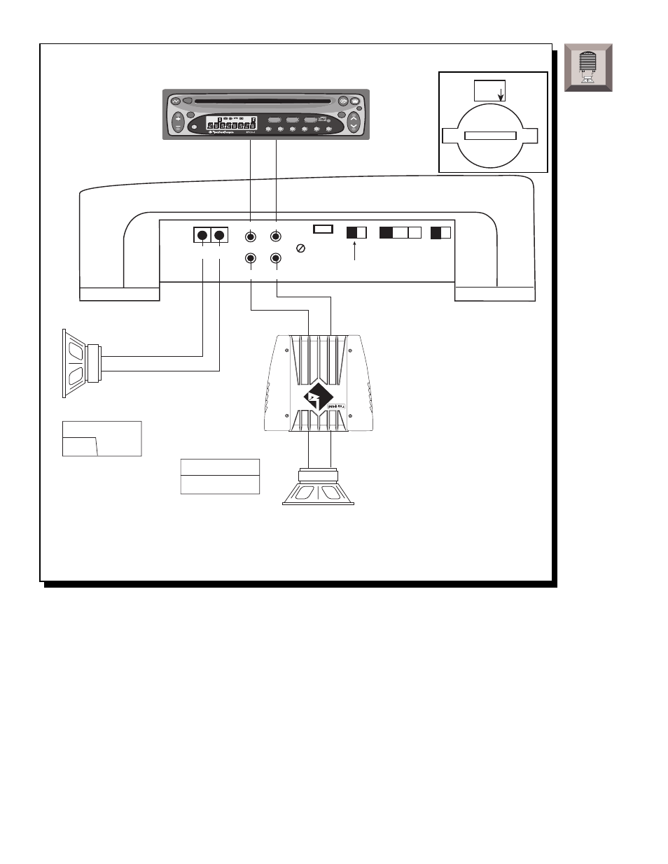 Configure a 24db per octave filter for the 50 | Rockford Fosgate 50.1 User Manual | Page 36 / 61