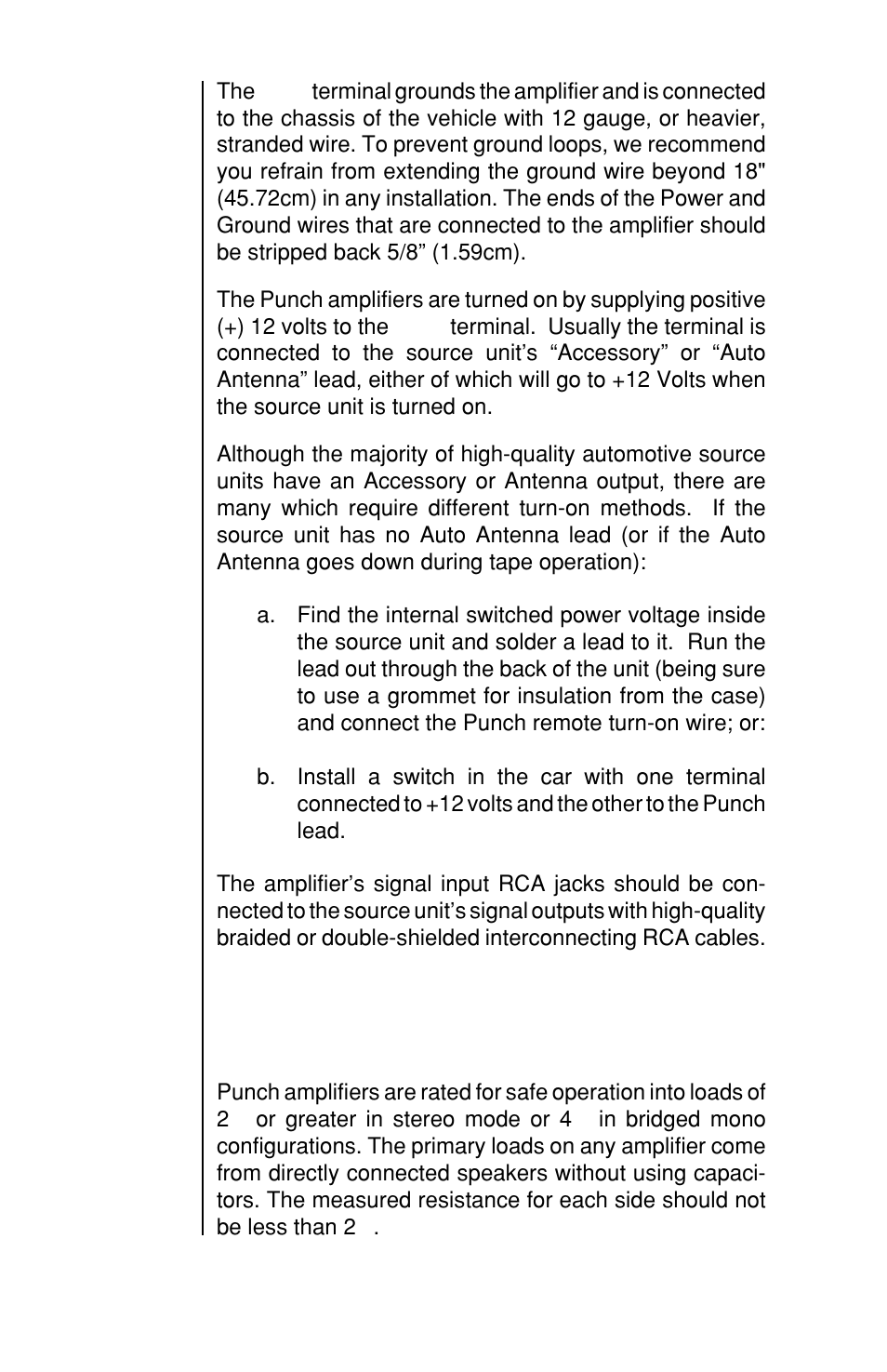 Rockford Fosgate 100X2 User Manual | Page 16 / 31