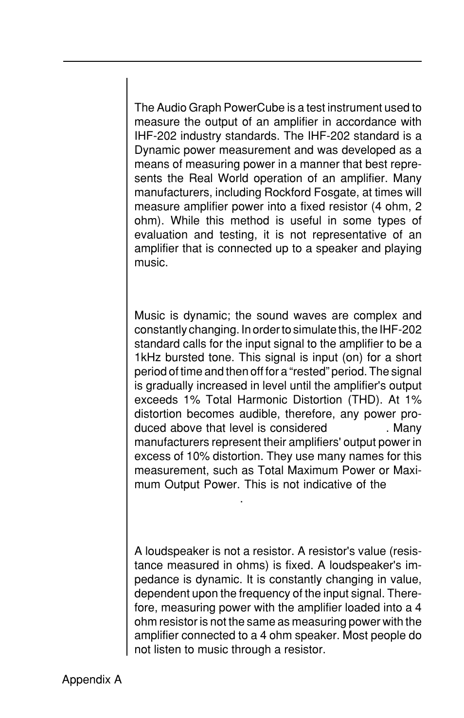 Dynamic power measurements | Rockford Fosgate 100X2 User Manual | Page 27 / 31