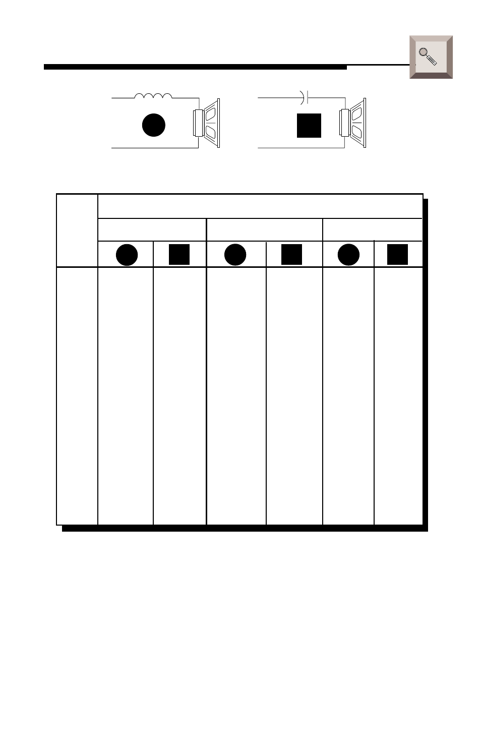 Able, Rossover, Omponent | Alues, Speaker impedance | Rockford Fosgate 1000 User Manual | Page 17 / 52