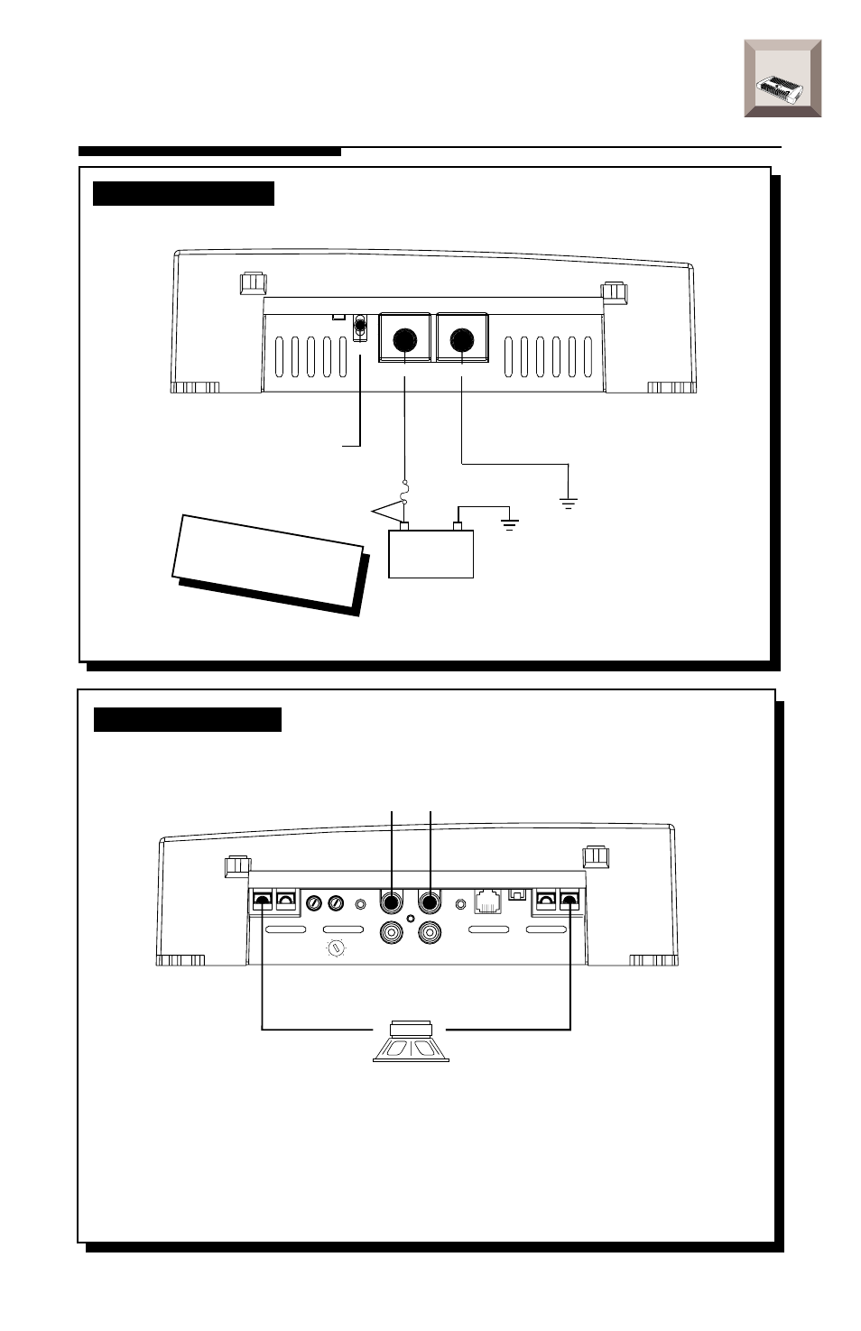 Nstallation, Power connections bridged/mono mode power 1000, Power 1000 | Ower, Channel, Keep grounds as short as possible | Rockford Fosgate 1000 User Manual | Page 24 / 52