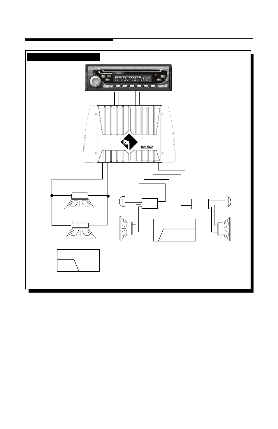 400 watt 3-way system | Rockford Fosgate 1000 User Manual | Page 29 / 52