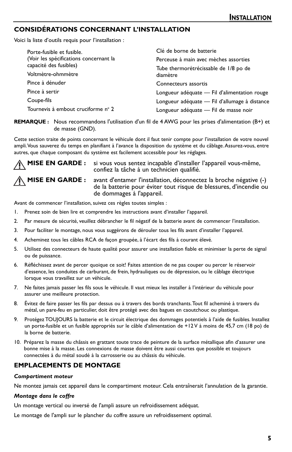 Rockford Fosgate Prime R150-2 User Manual | Page 15 / 52