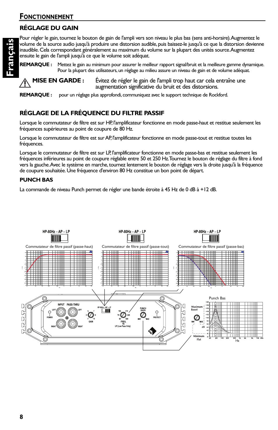 Fra n çais | Rockford Fosgate Prime R150-2 User Manual | Page 18 / 52