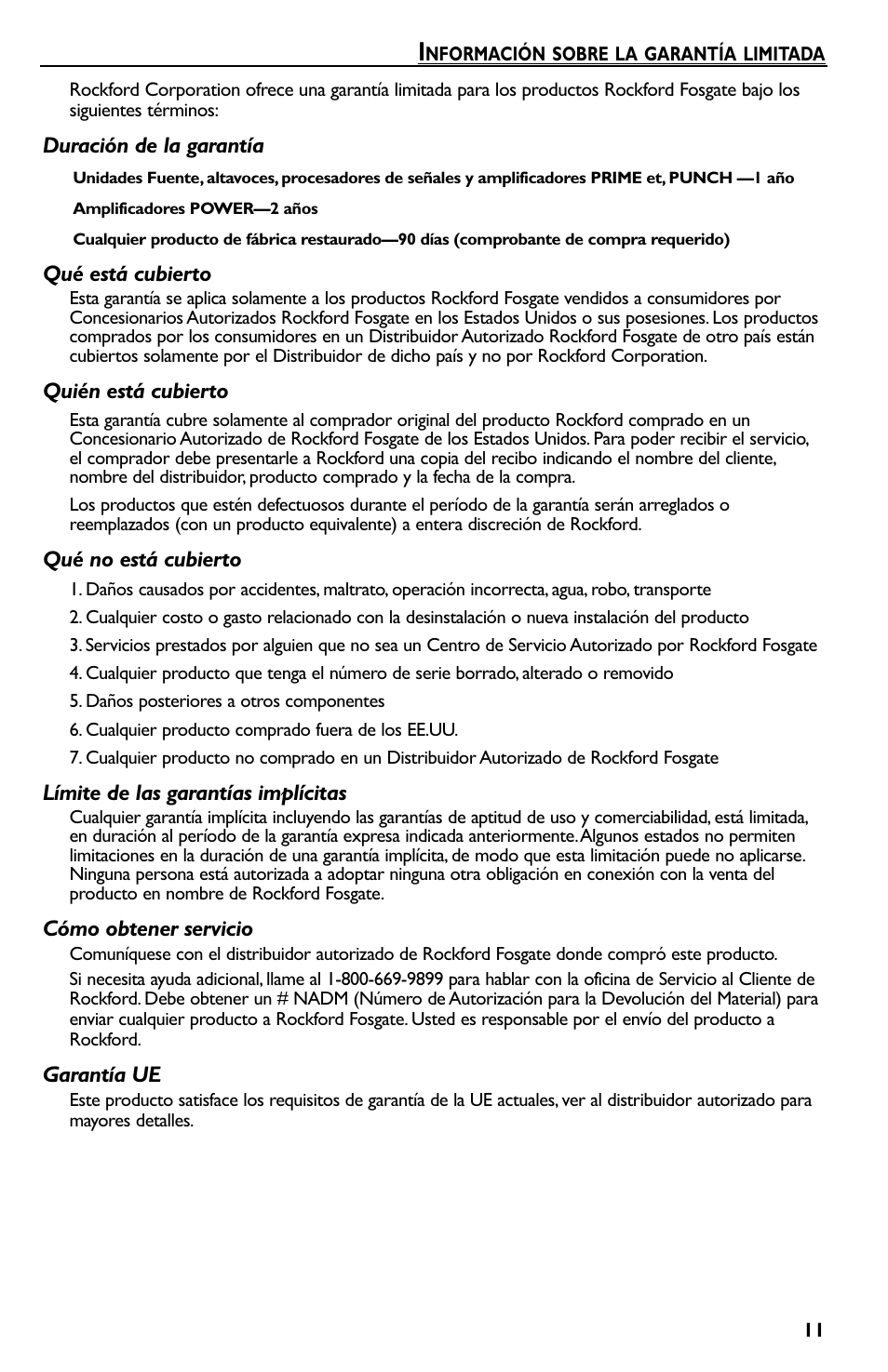 Rockford Fosgate Prime R150-2 User Manual | Page 31 / 52