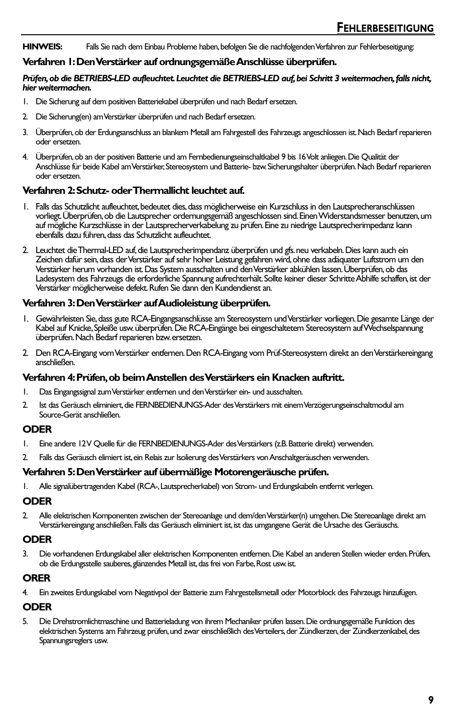 Rockford Fosgate Prime R150-2 User Manual | Page 39 / 52