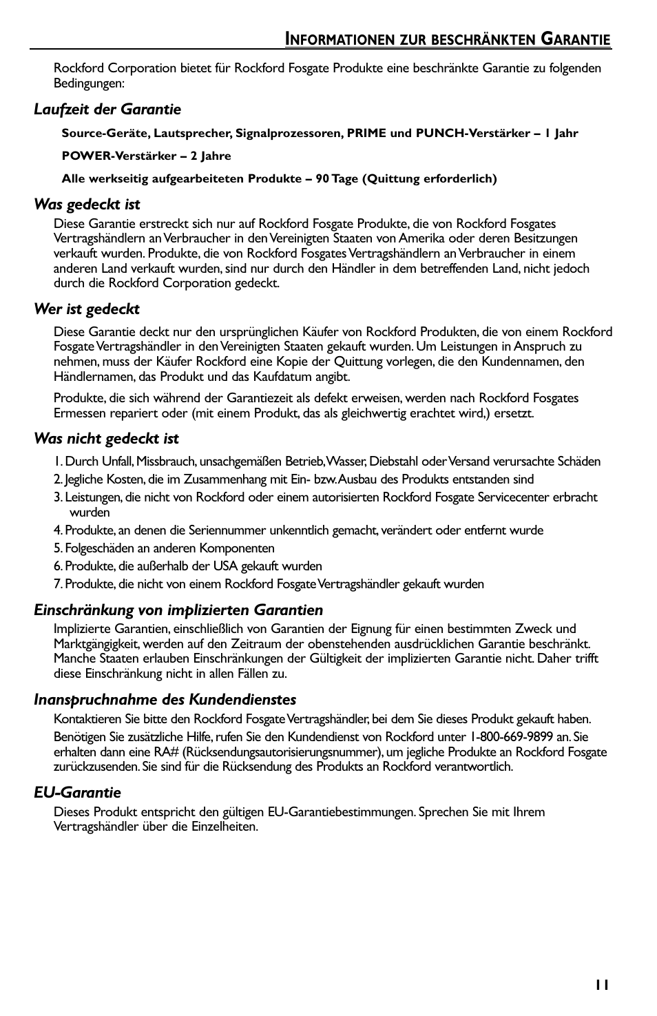 Rockford Fosgate Prime R150-2 User Manual | Page 41 / 52