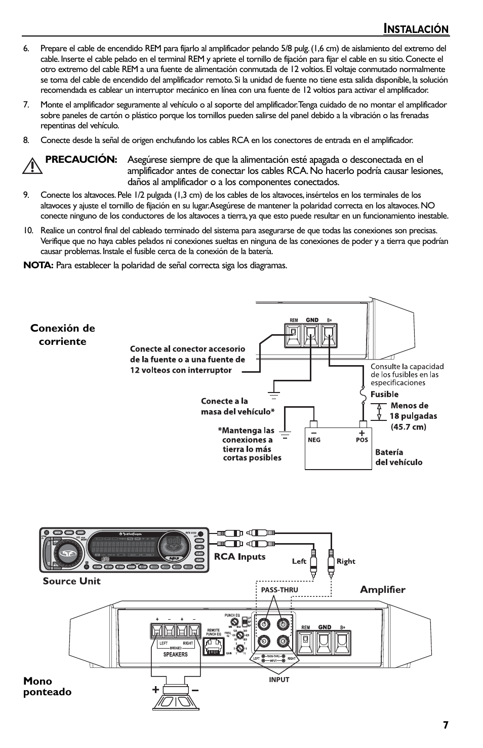 Rockford Fosgate T600-2 User Manual | Page 27 / 52