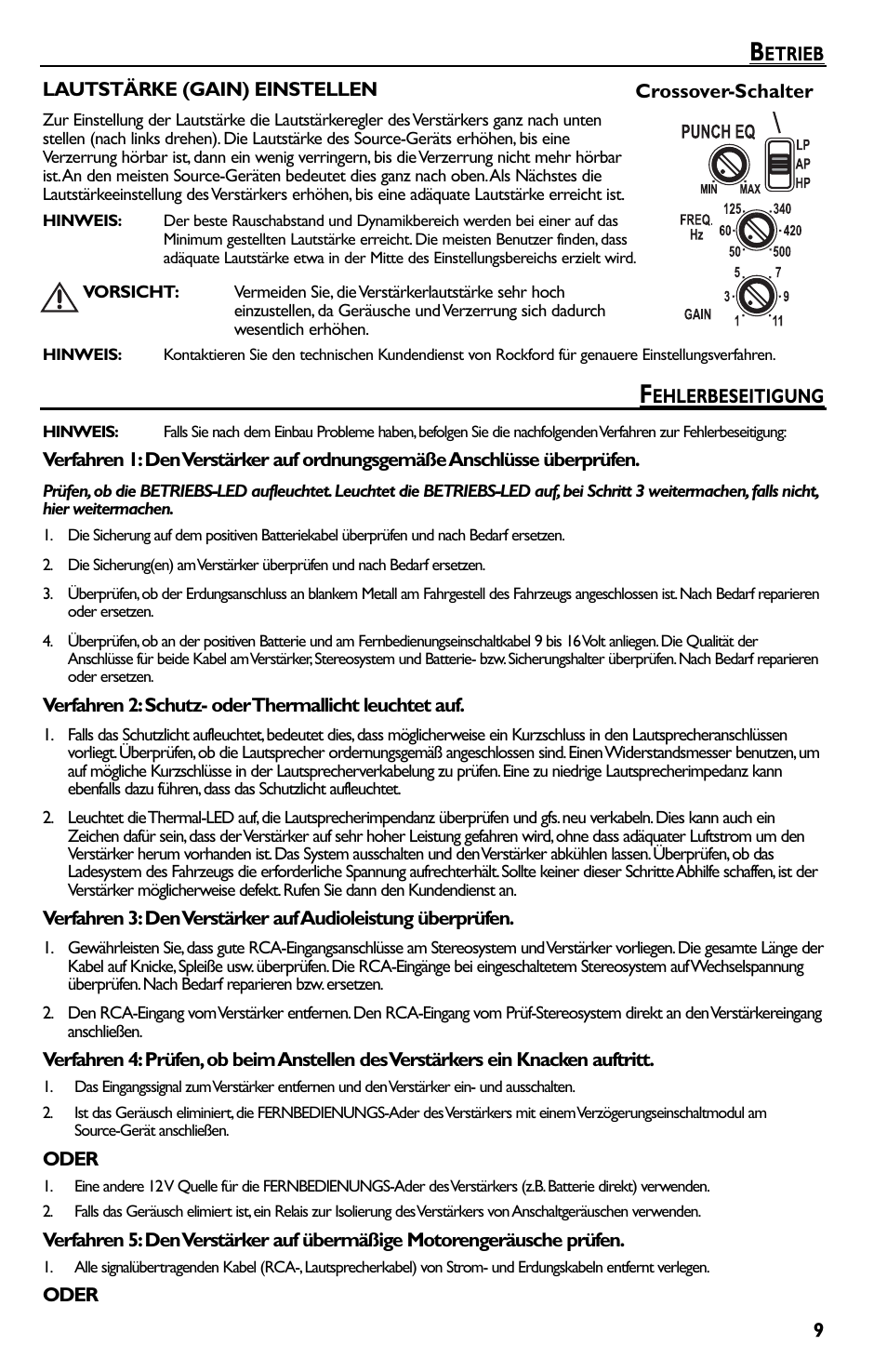 Rockford Fosgate T600-2 User Manual | Page 39 / 52