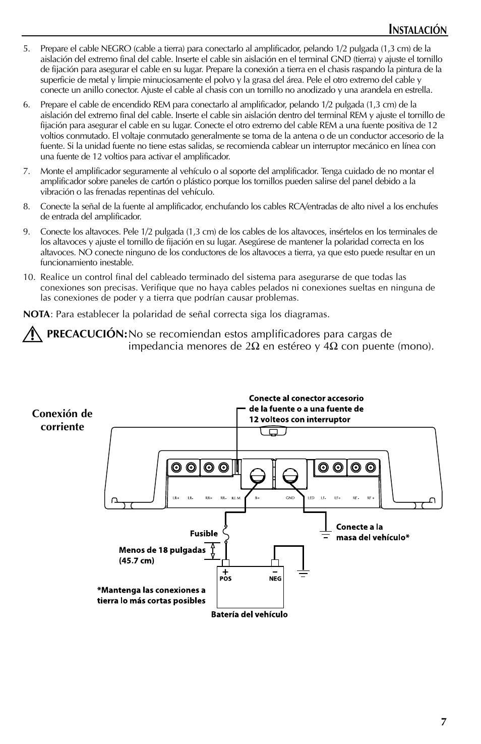 Rockford Fosgate 550X User Manual | Page 31 / 64