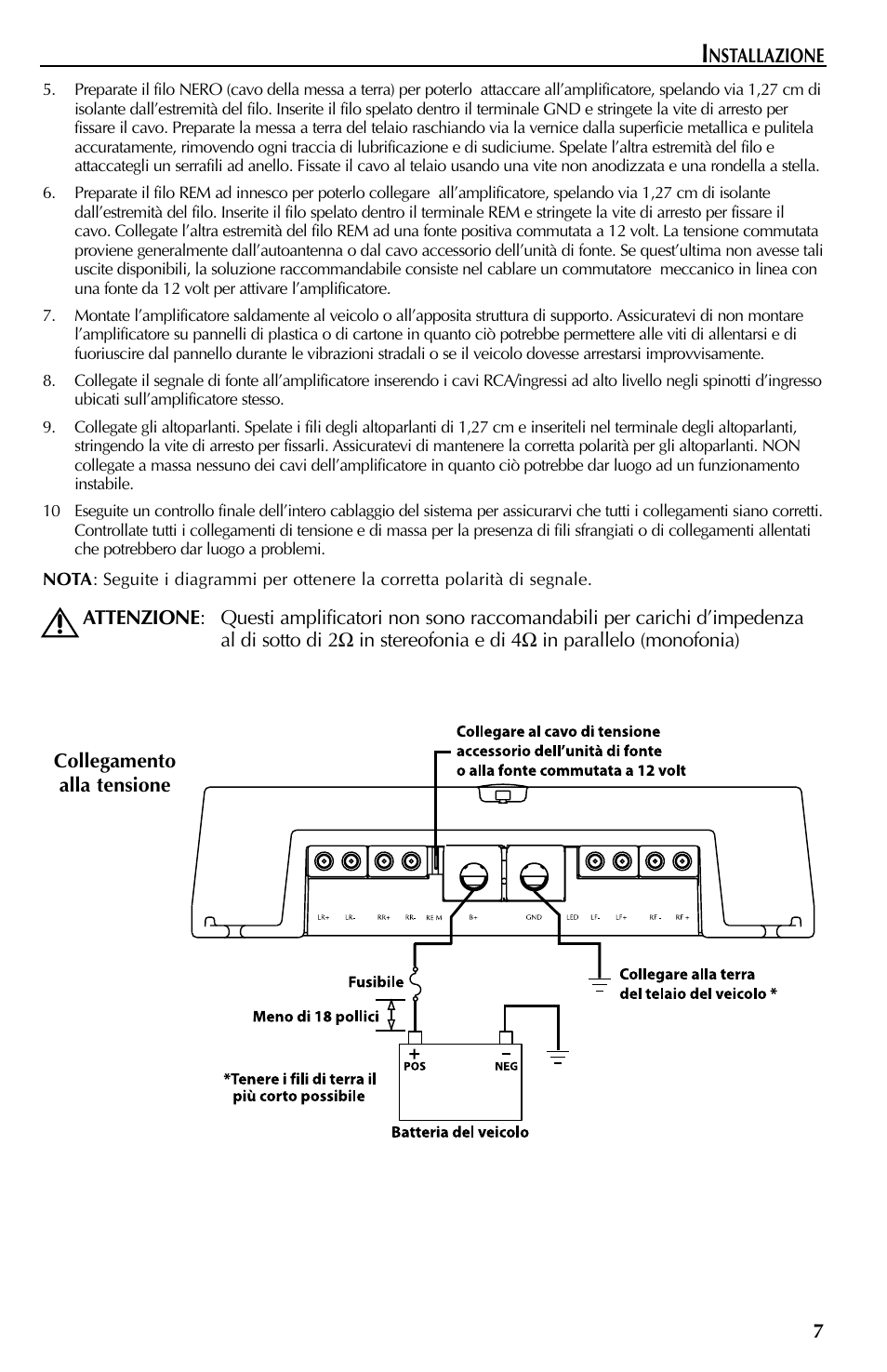 Rockford Fosgate 550X User Manual | Page 55 / 64