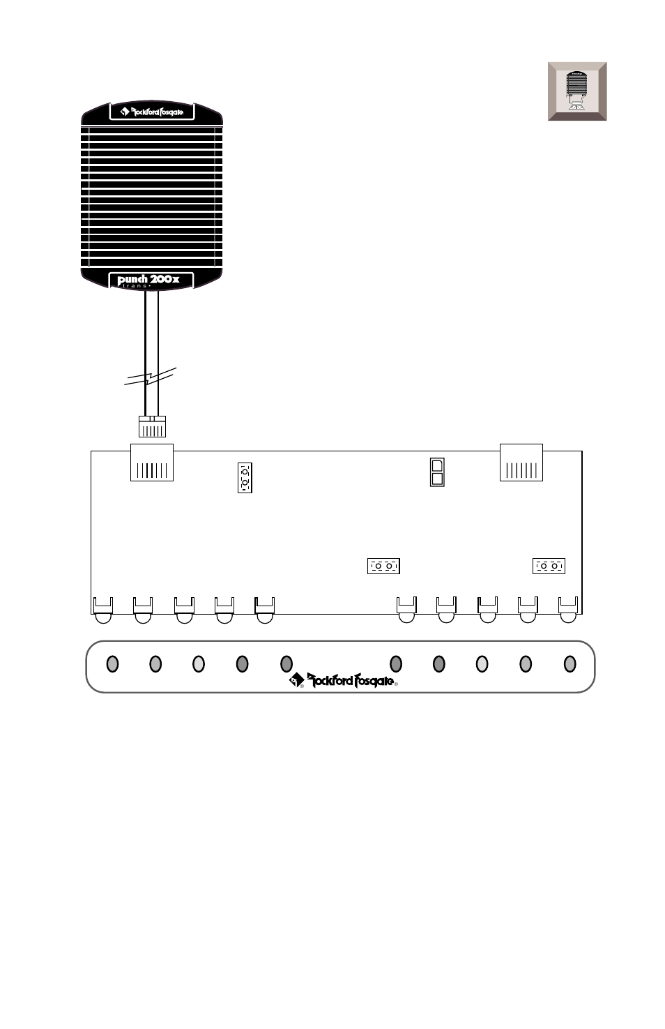 Stereo/mono jumper configuration (2-channel amp) | Rockford Fosgate PSD-1 User Manual | Page 11 / 39