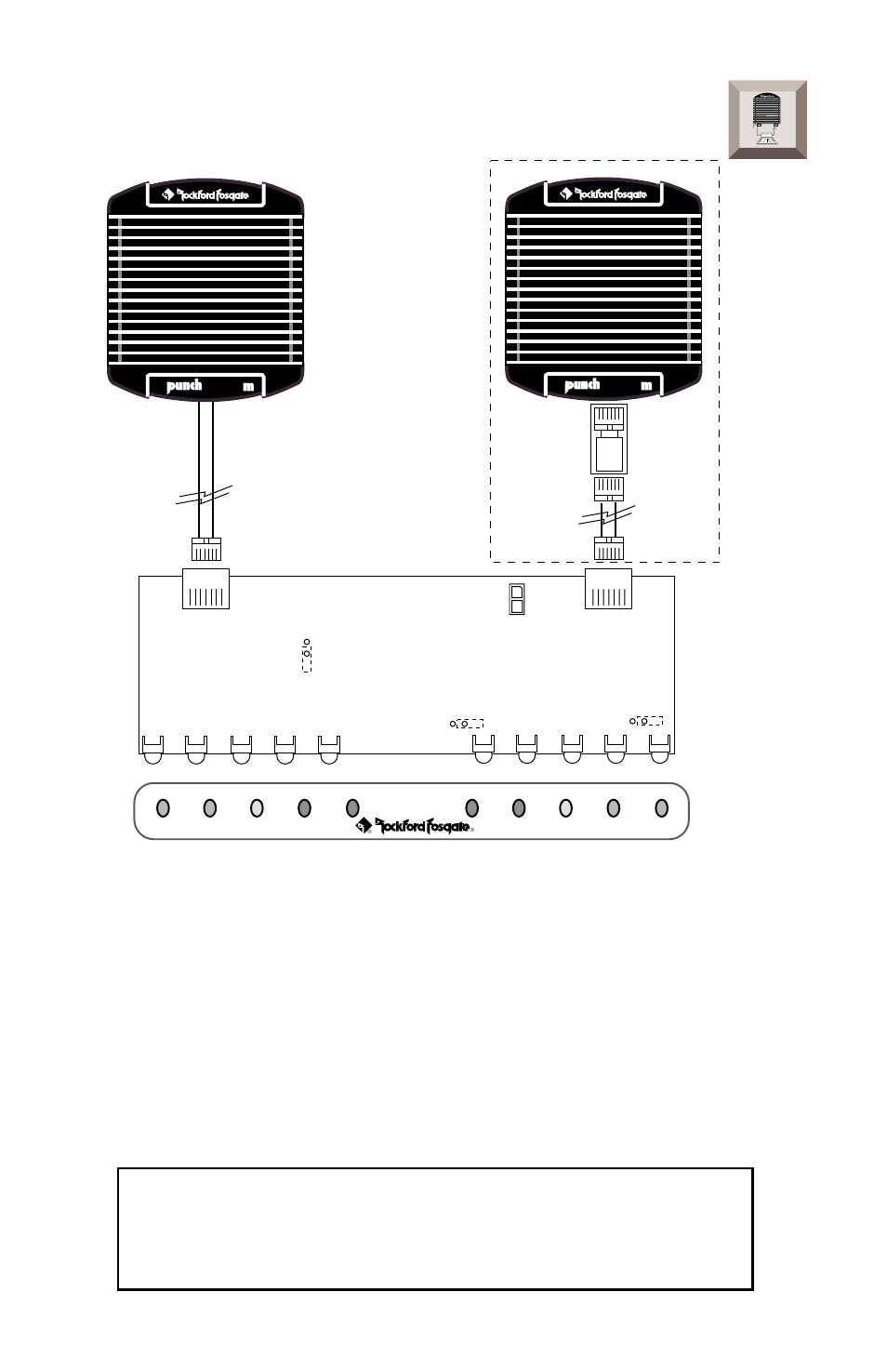 Jumper einstellung (betreib von mono endstufen), Achtung: bei der power 250m, If using 2 amps) | Rockford Fosgate PSD-1 User Manual | Page 34 / 39