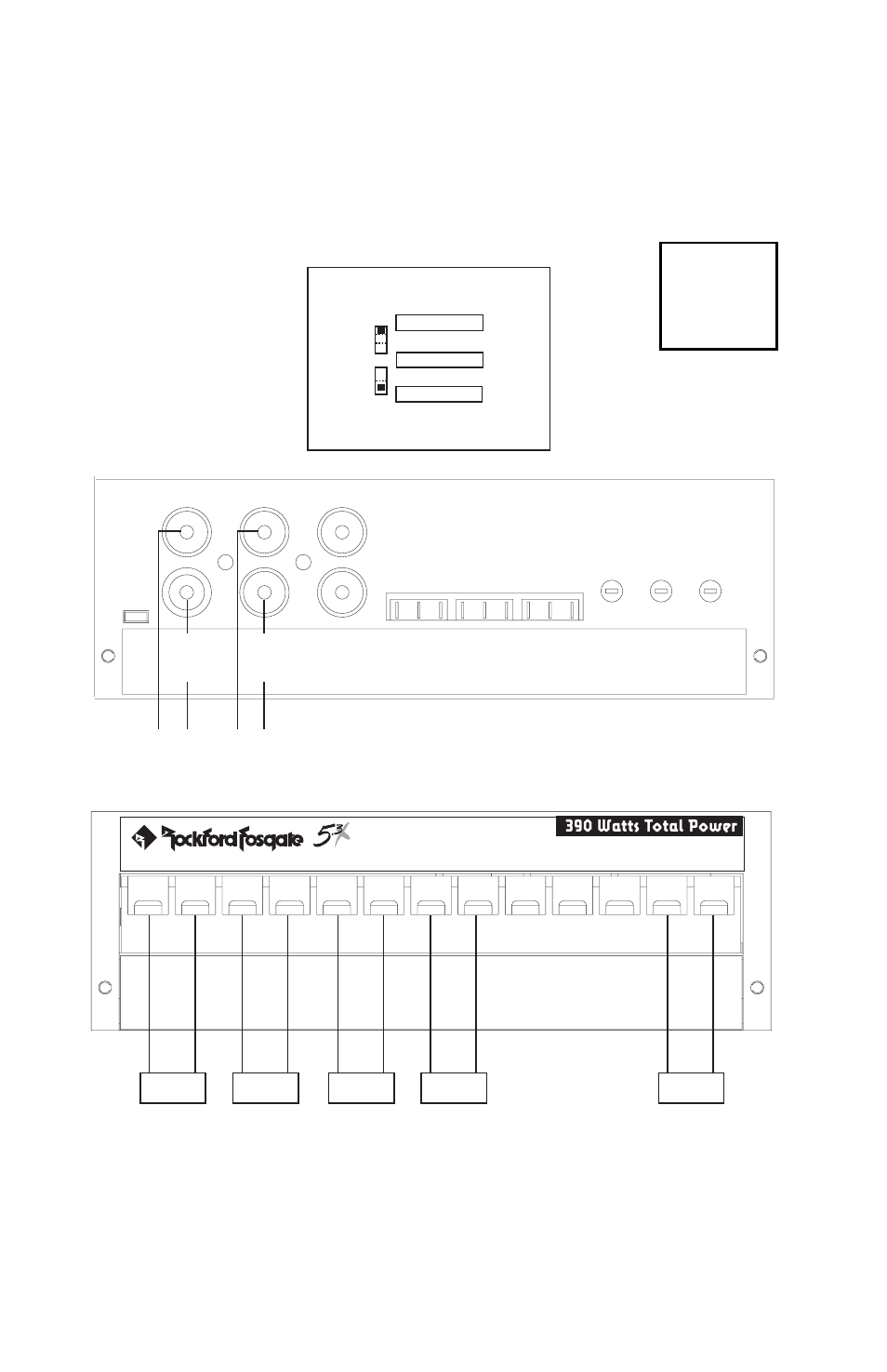 Factory default setting | Rockford Fosgate 5.3x User Manual | Page 23 / 52