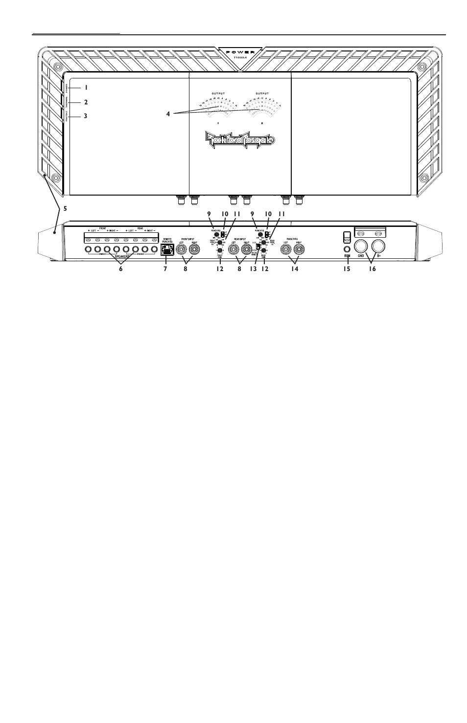 Esign, Eatures | Rockford Fosgate T1000-4 User Manual | Page 4 / 64