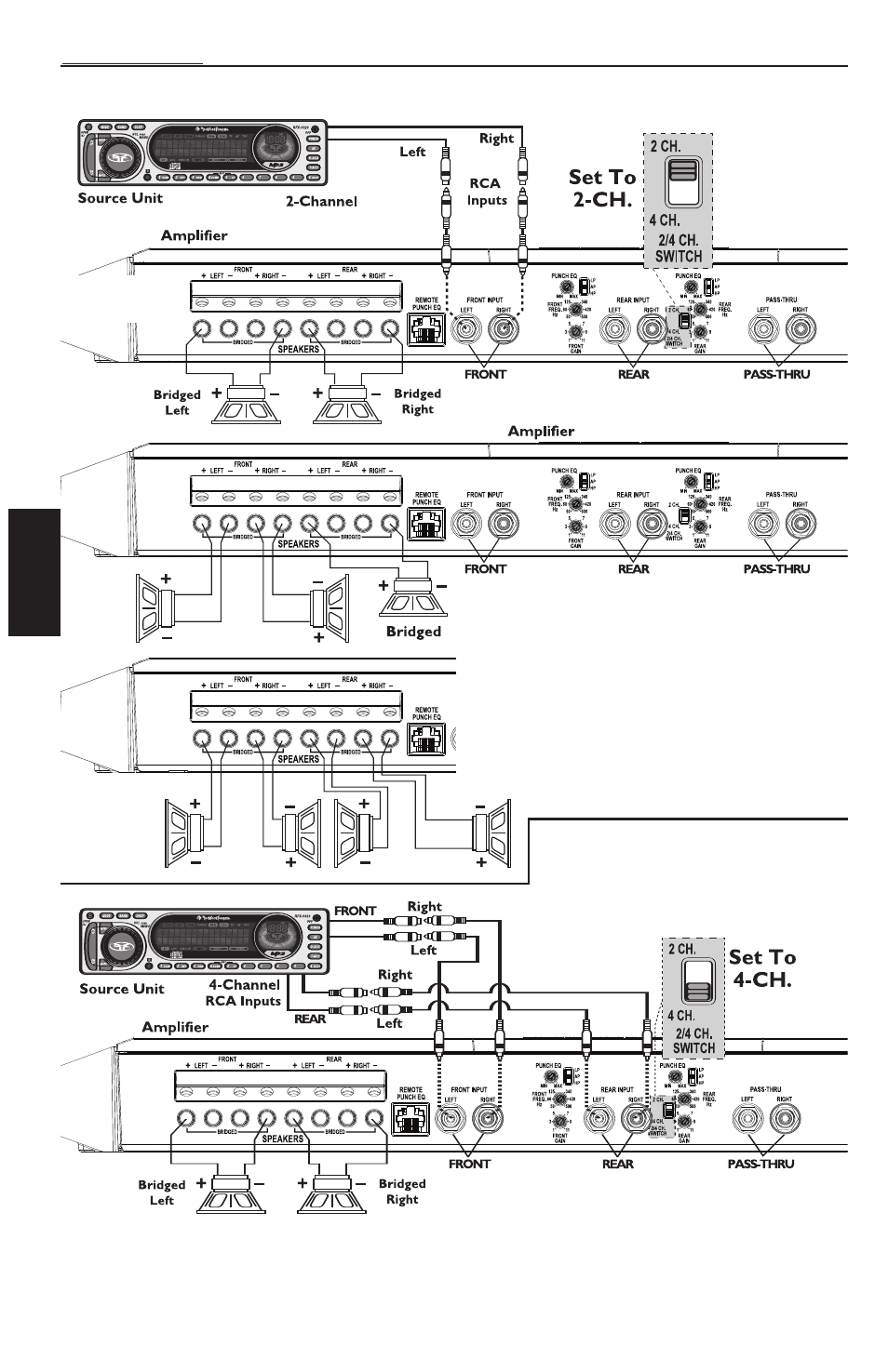 Italiano | Rockford Fosgate T1000-4 User Manual | Page 56 / 64