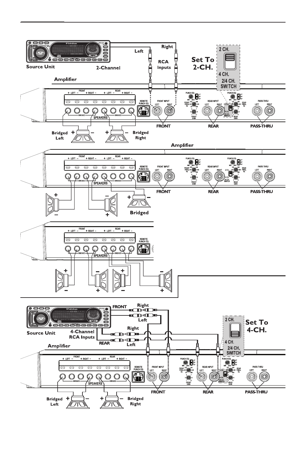 Rockford Fosgate T1000-4 User Manual | Page 8 / 64