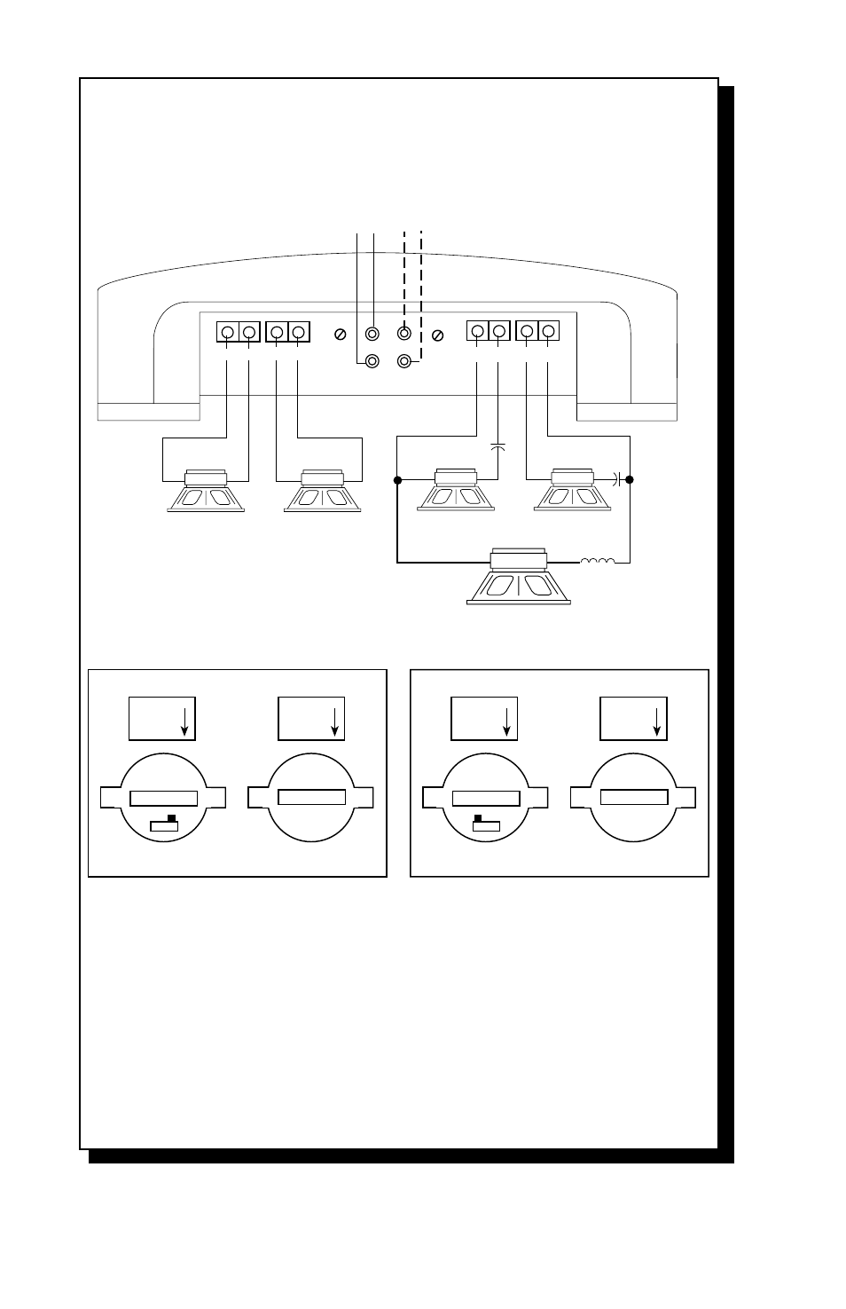 Channel stereo/single bridged operation | Rockford Fosgate 240X4 User Manual | Page 24 / 40