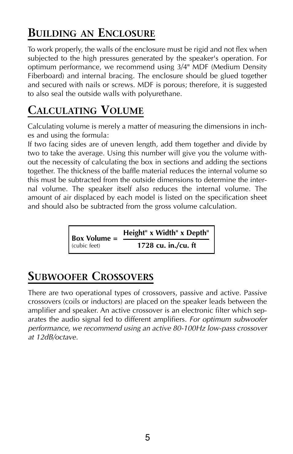 Rockford Fosgate RFD2218 User Manual | Page 11 / 20