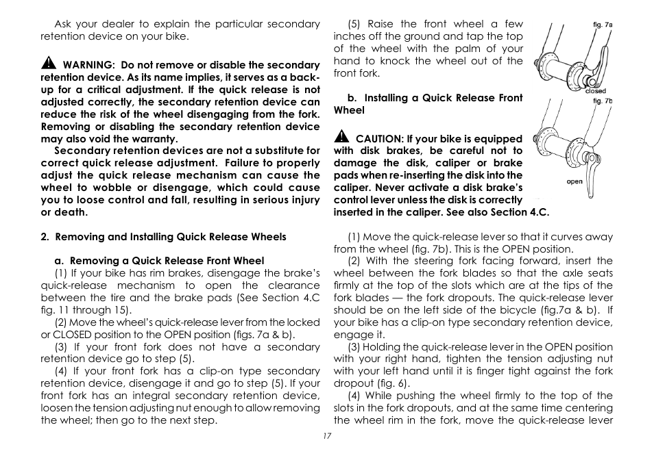 Raleigh None User Manual | Page 17 / 32